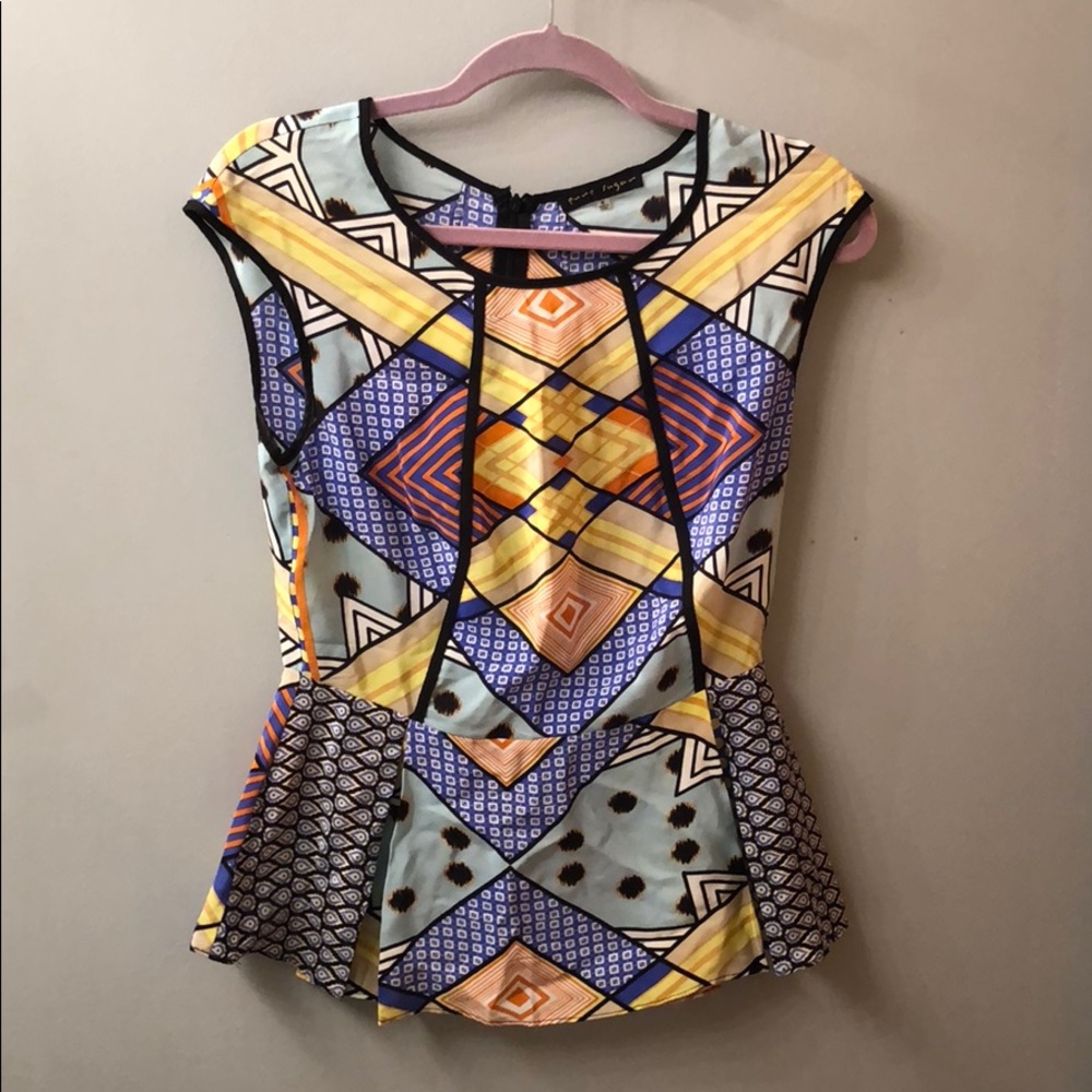Silk sleeveless top